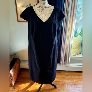 Talbots Black Midi Dress